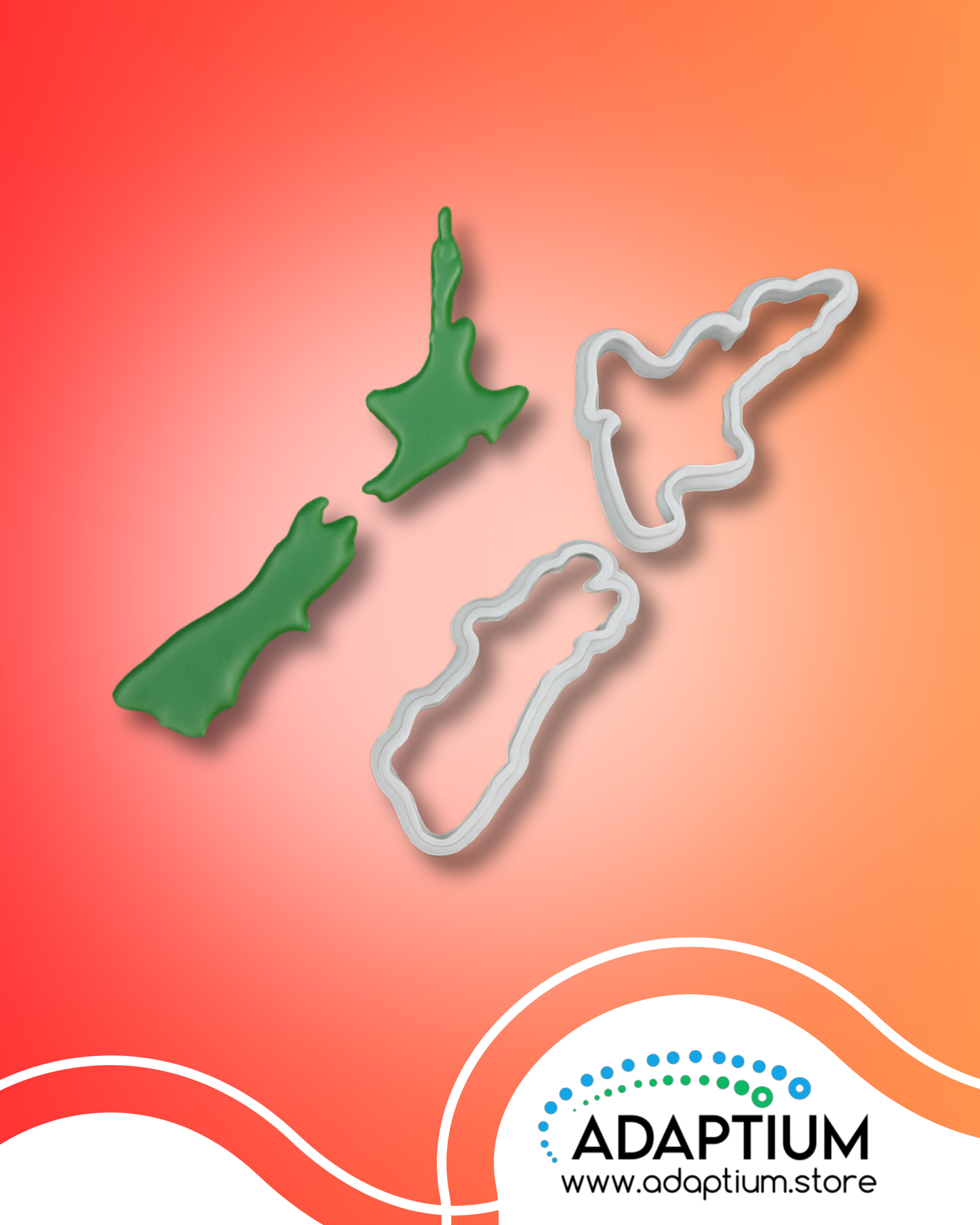 Aotearoa New Zealand Large Wall hanging Cutters KD