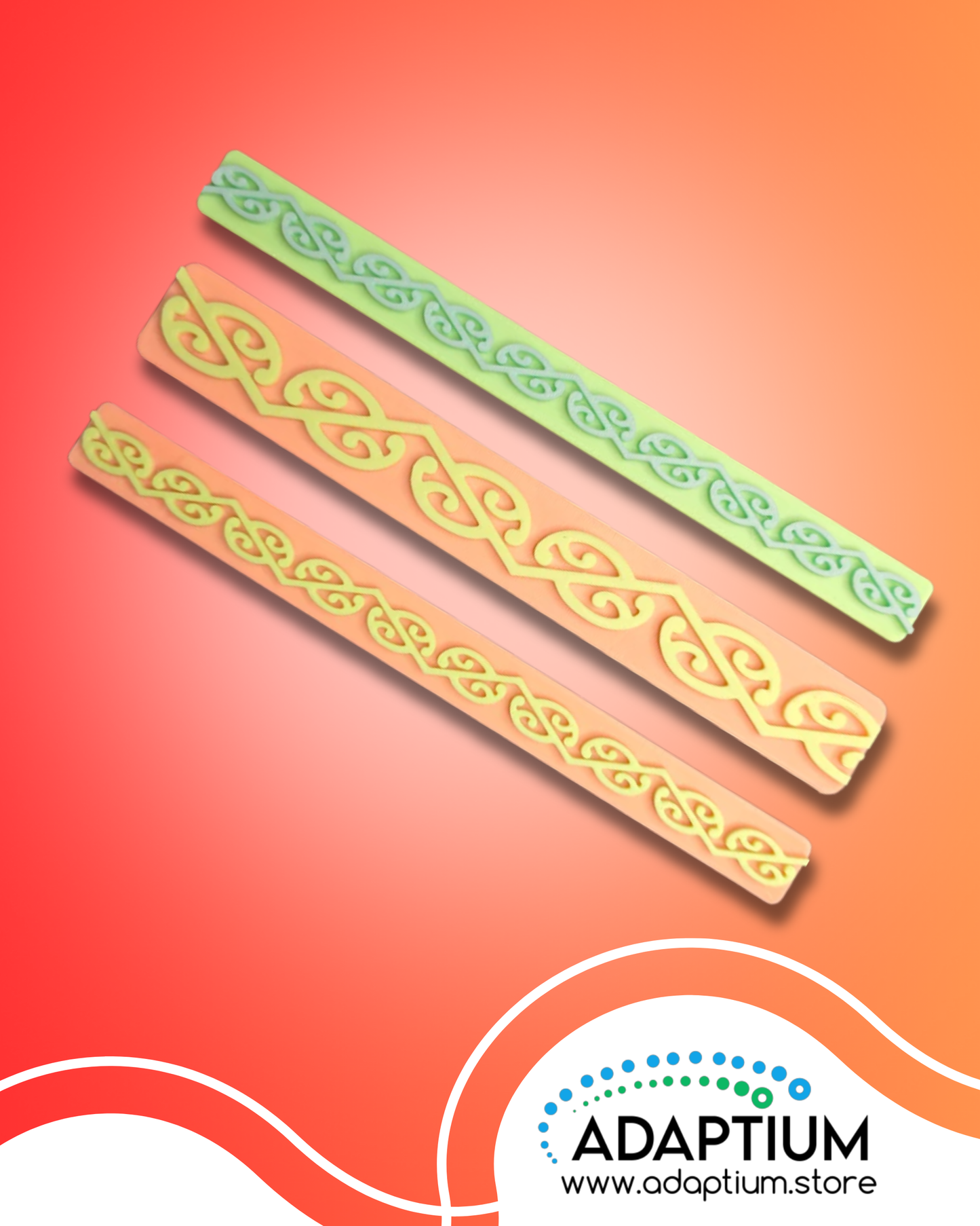 Large Koiri Border Stamp KDKMDS