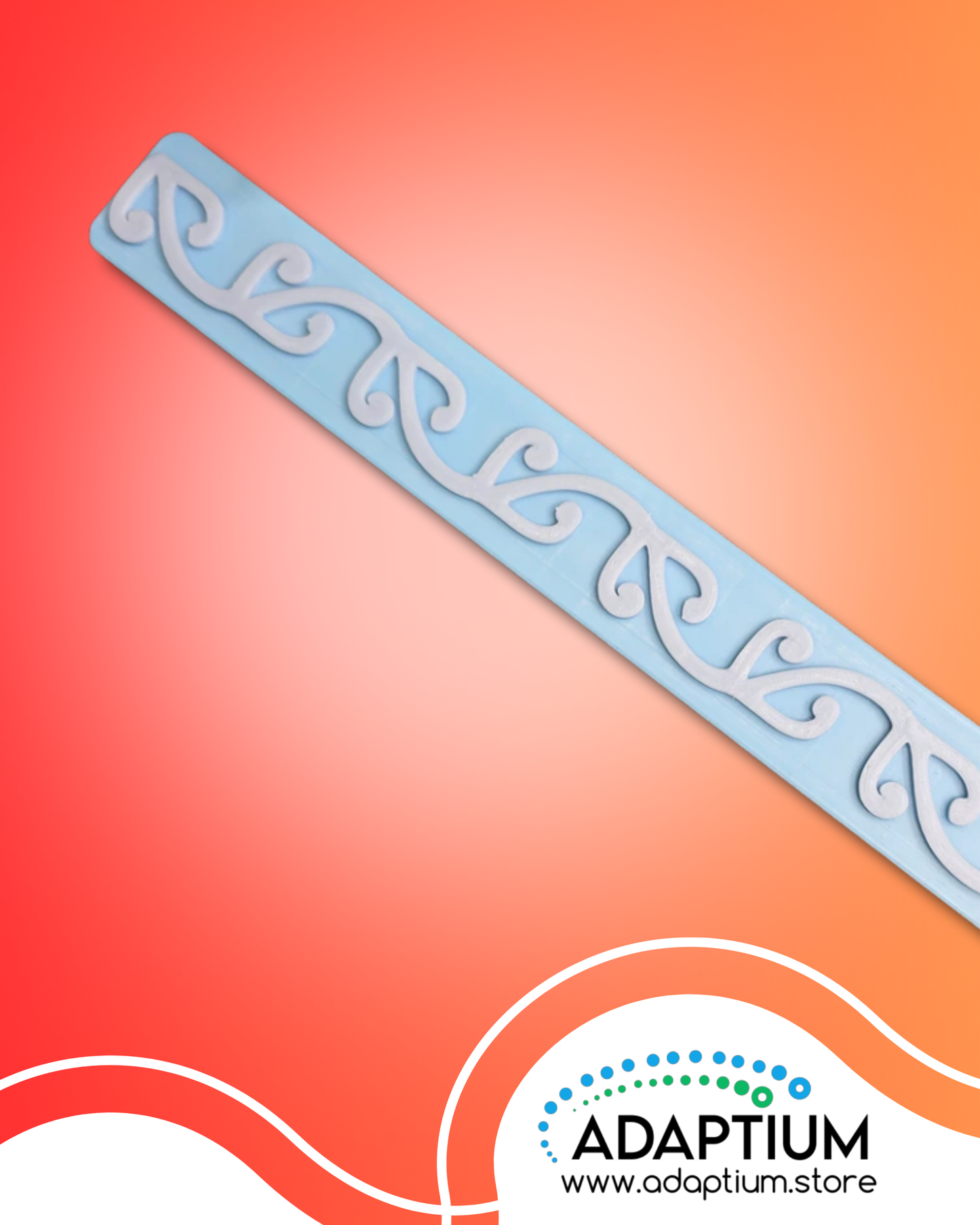 Large Mangopare Border Stamp KDKMD