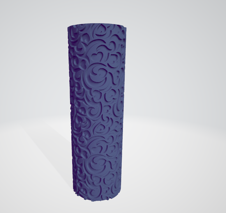 Roller Hearts Texture Rollers KDR1800-11
