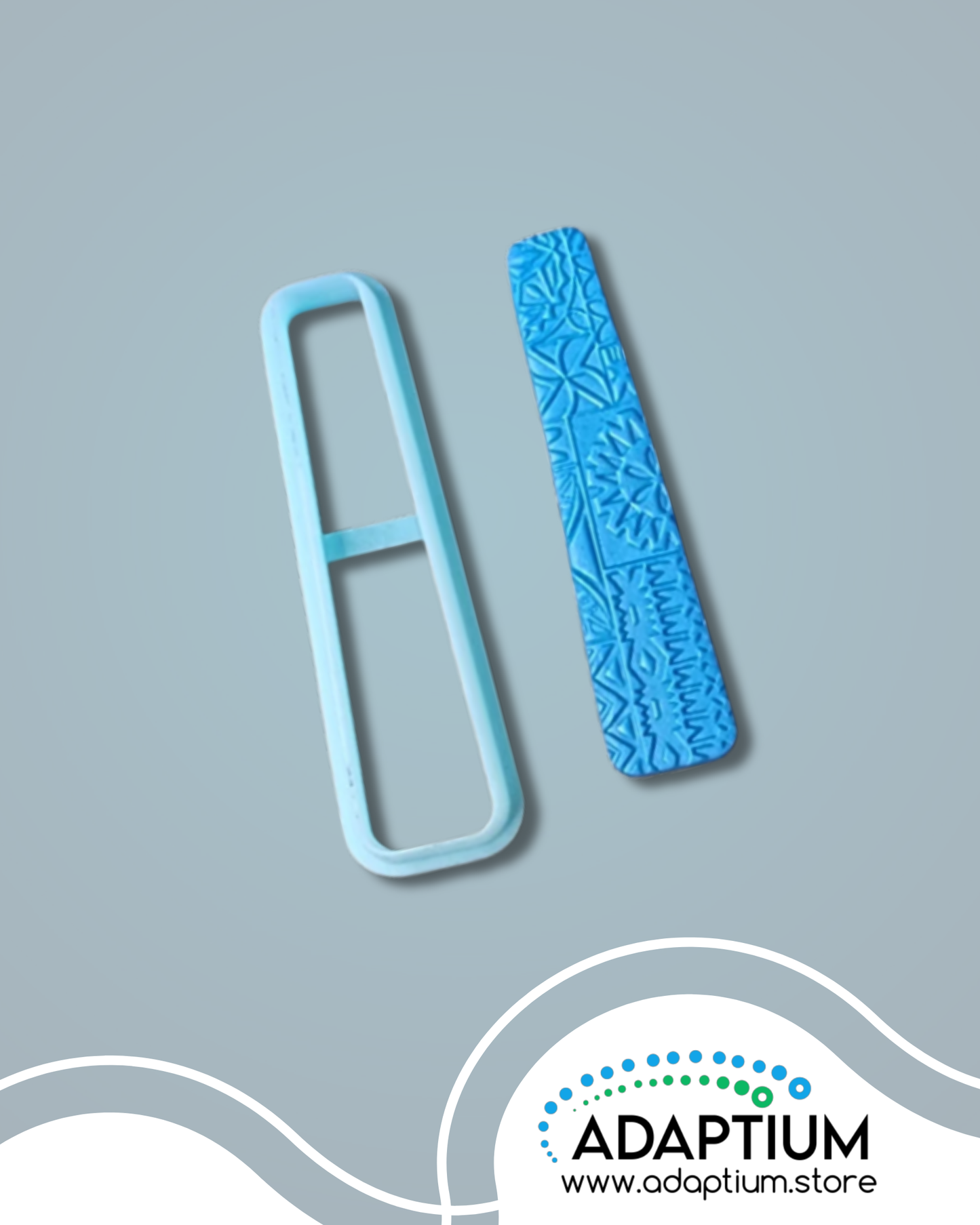 Slim traps polymer clay cutter