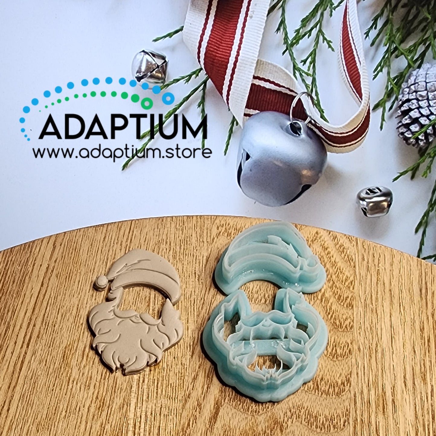 3023-10 Santa Hat & Beard 2pc