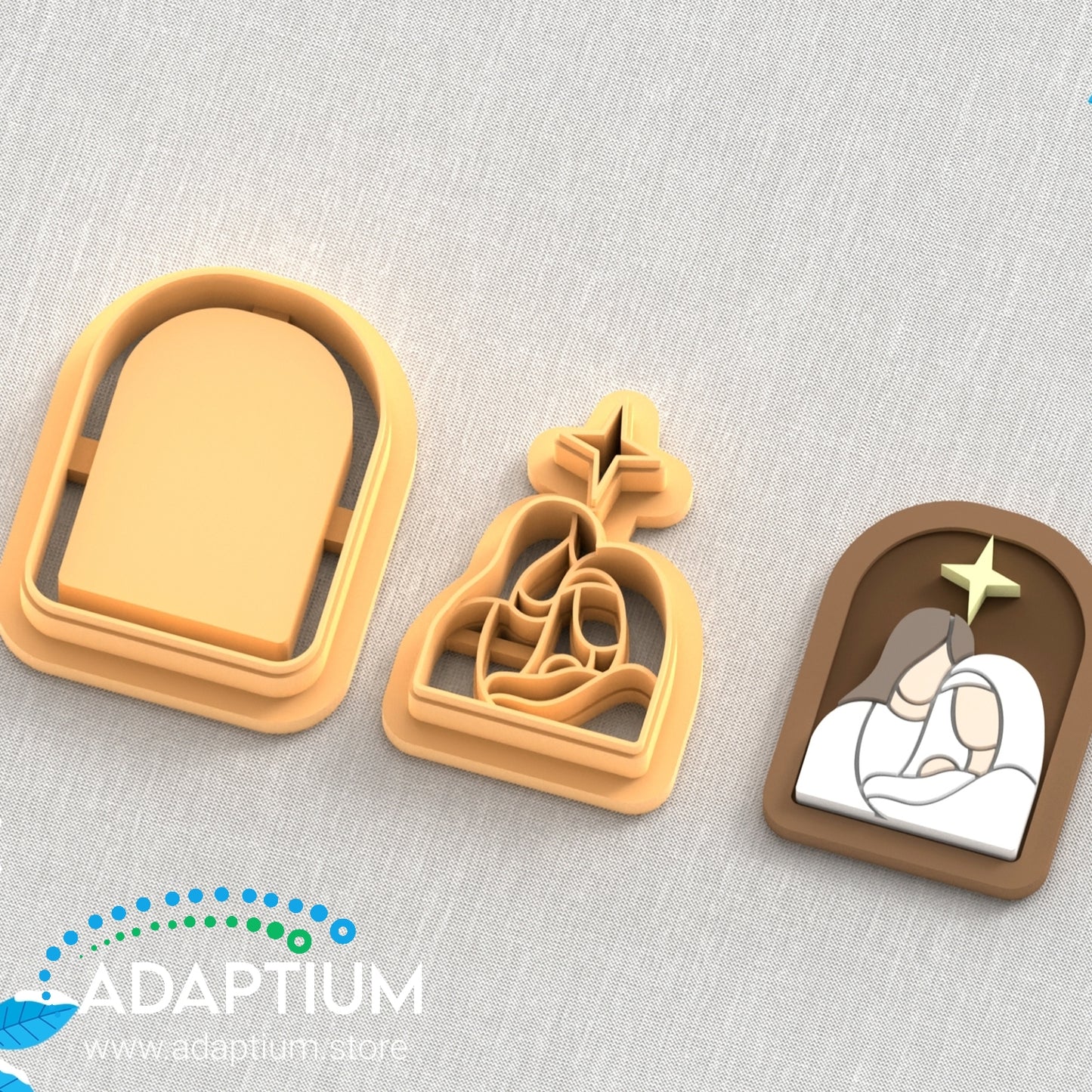 Christmas Nativity Scene 3DCCUC