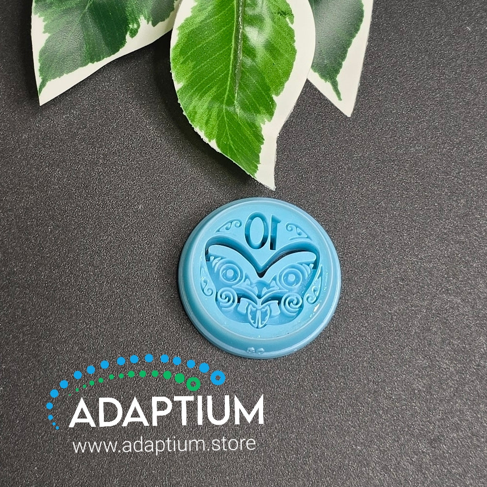 Coins Tiki Polymer Clay Cutter KS91