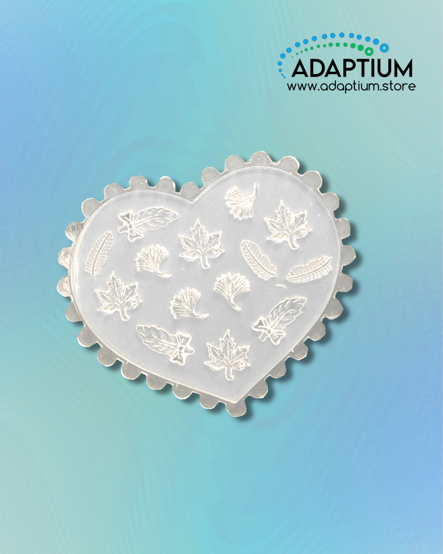 Mini Nature's Imprint - Mixed Leaves Silicone Mold