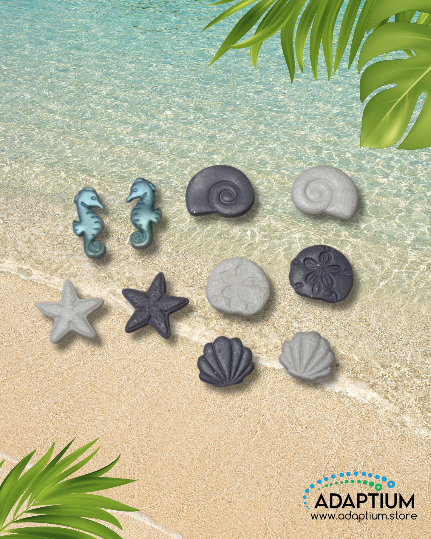 Whale Tail Square top Resin Cutter for polymer clay KPOL