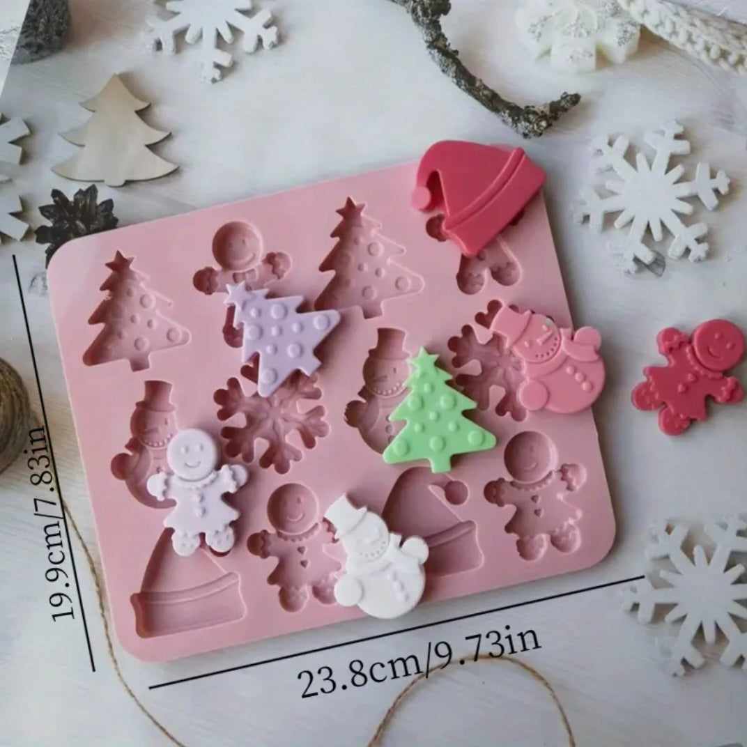 Christmas Ornaments Silicone Mould