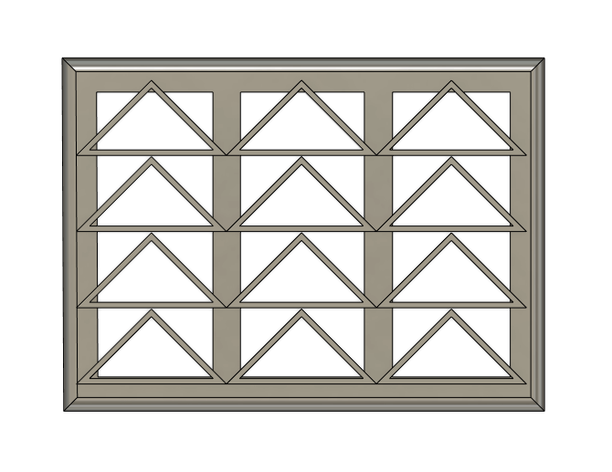 Squares & More Triangles Texture Stamp