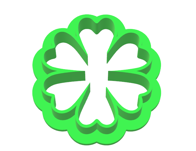 Clover petals 10 Cutter