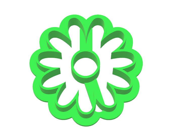 11 petal donut Cutter