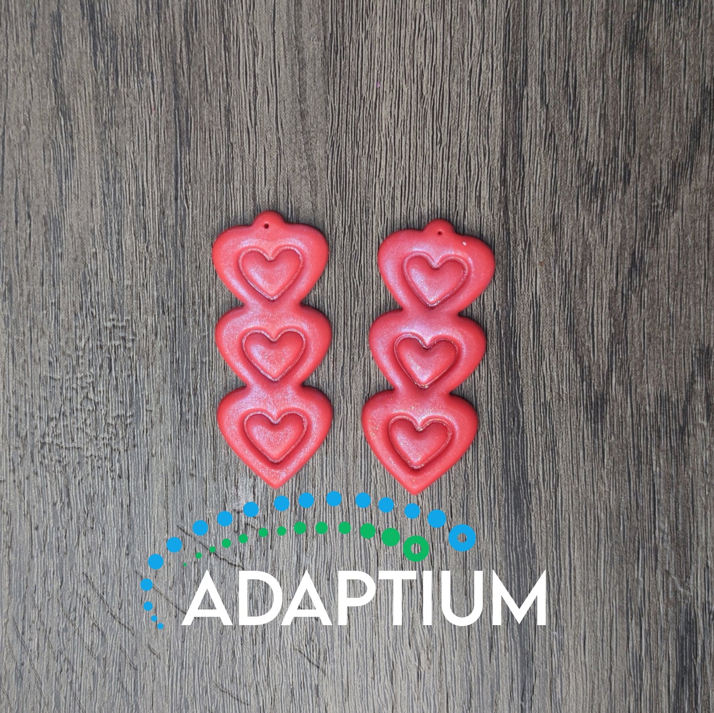 3 heart Dangle Cutter