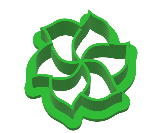 Overlapped frangipani Cutter KDF