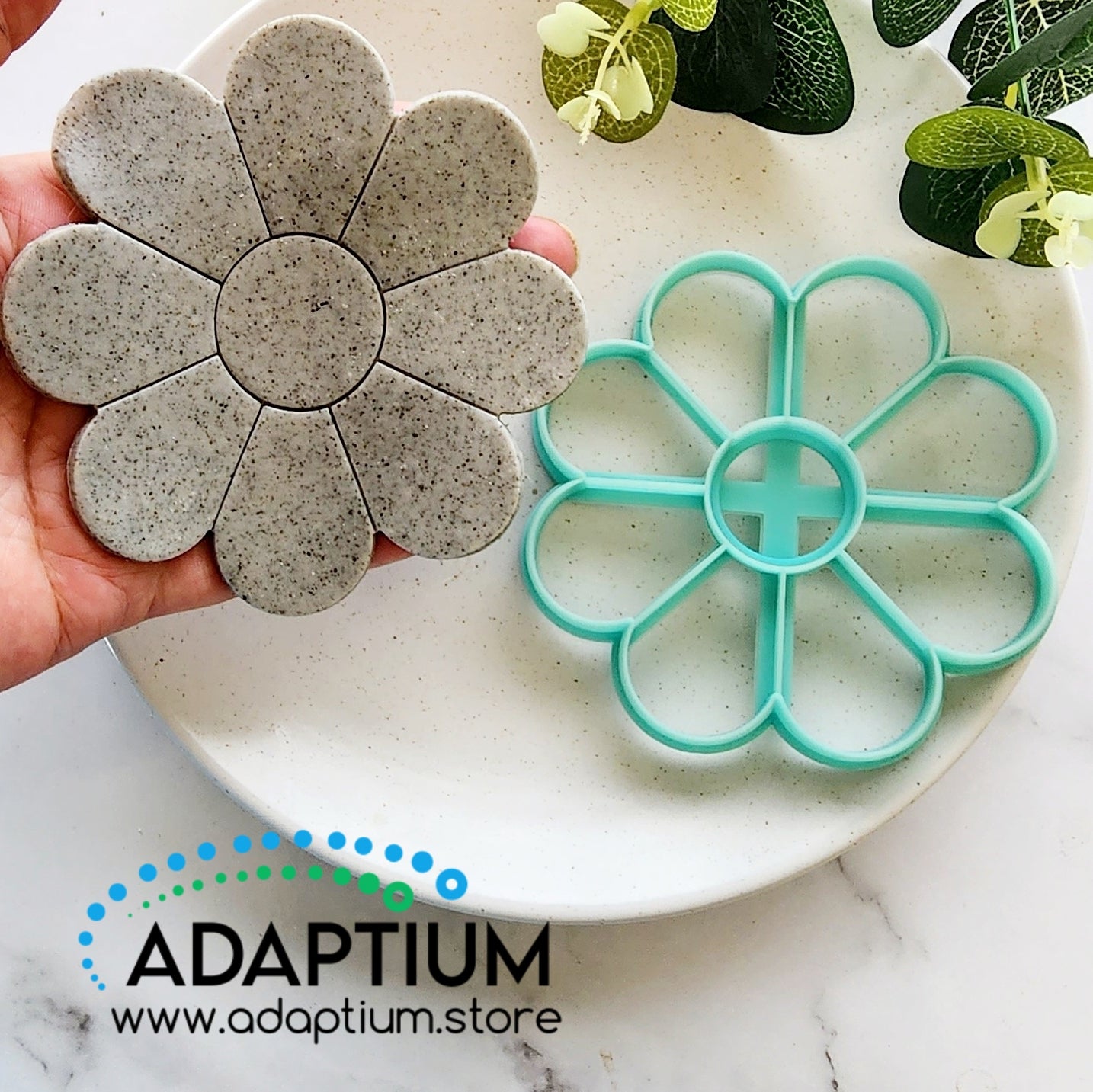 Flower 8 petal Trinket Dish KPKDTD