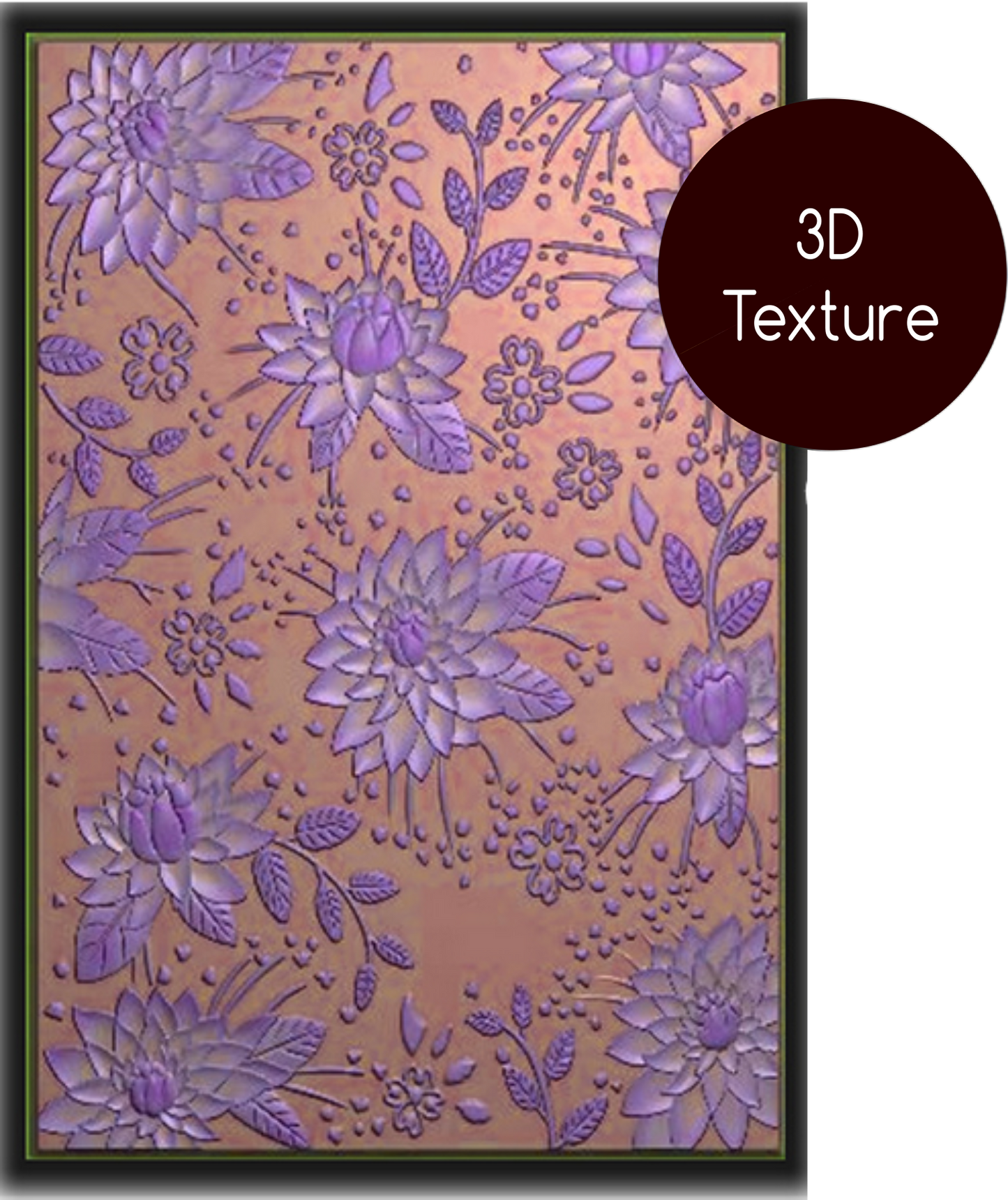 Flowers Embossing Folder AX2