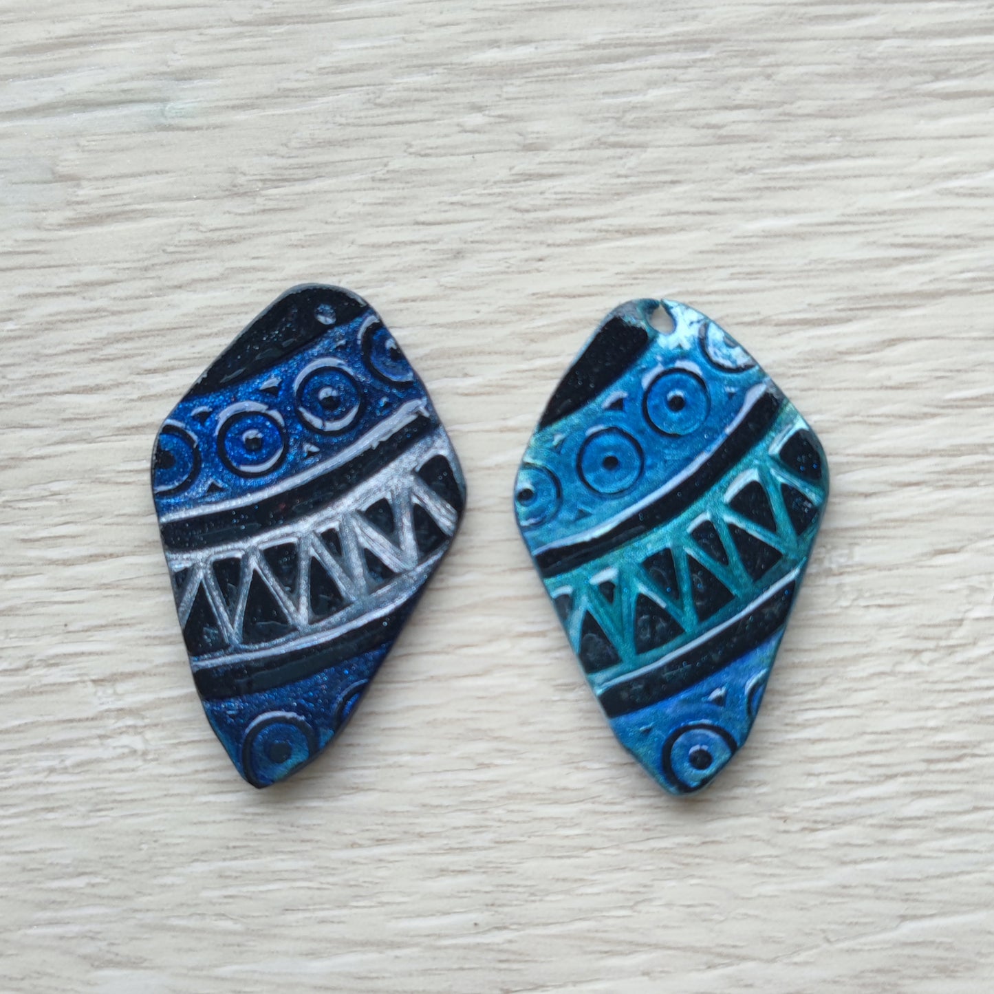 Texture Earring Silicone mould 4