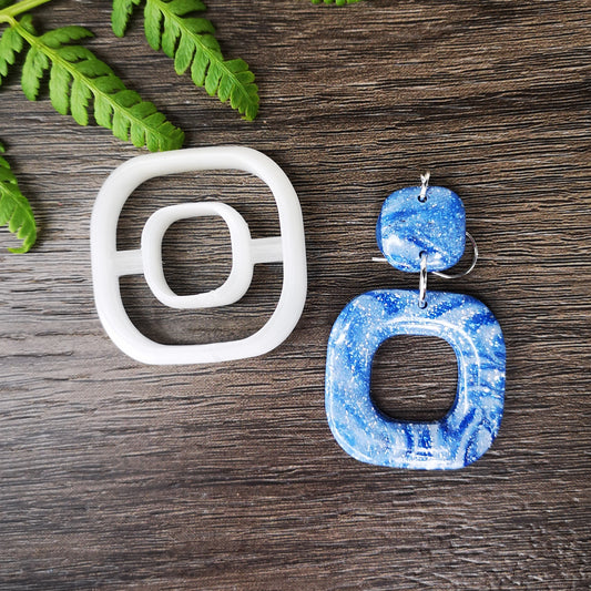 Square Rounded Donut Cutter KS 43 31x31mm