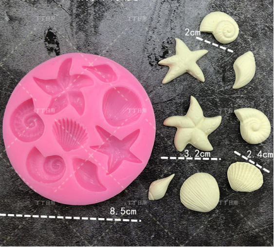 Seashells Silicone Mould 1