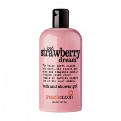 Treaclemoon Bath and Shower Gel Iced Strawberry Dream 500ml