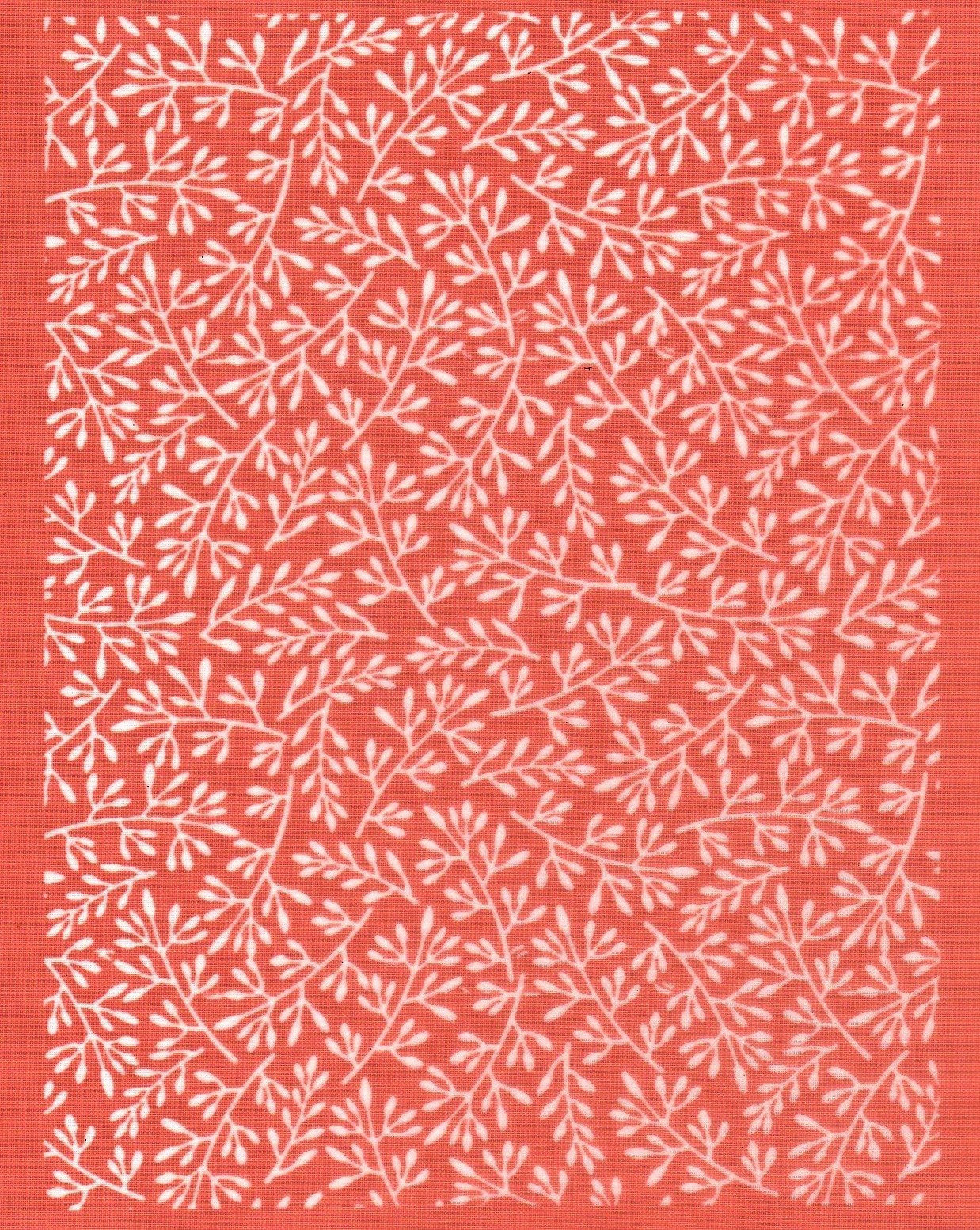 Tiny Leaves Silkscreen