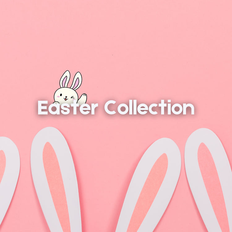 Easter-themed polymer clay cutters, perfect for creating festive and adorable holiday designs.