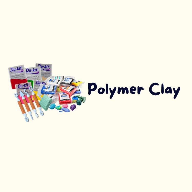 Premium polymer clay, including Cernit, Dukit, and clay kits, perfect for crafting unique jewelry and art pieces.