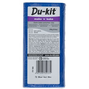 72 Blue Du-kit Polymer Clay 250g