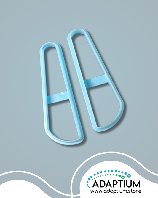 Long trap one rounded edge  Polymer clay cutter