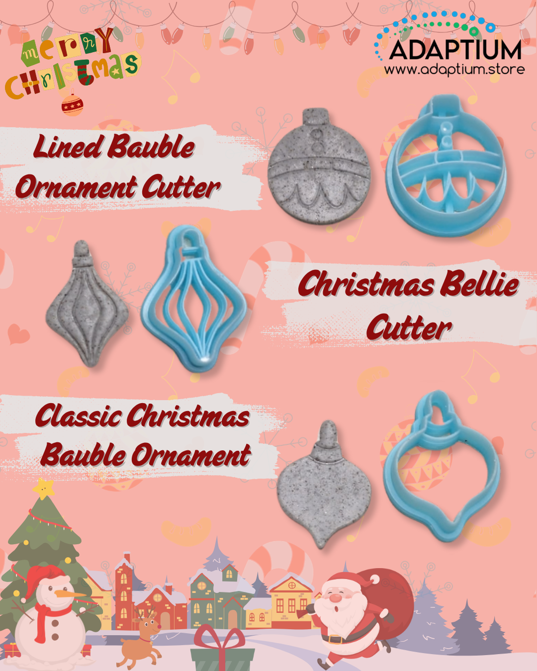Christmas Bellie Ornament Cutter