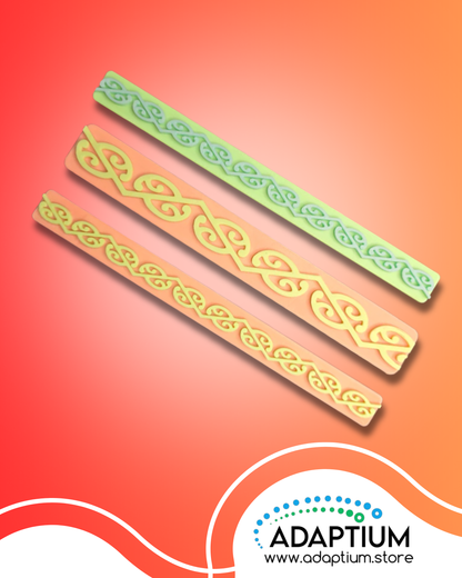 Large Koiri Border Stamp KDKMDS