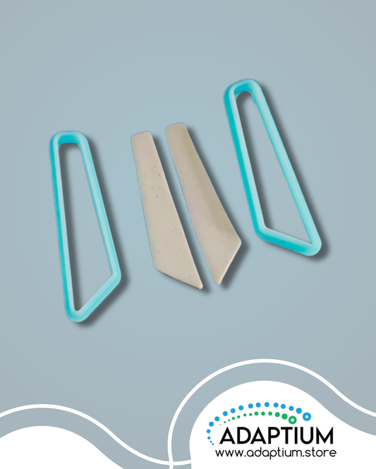 Pointed Trap polymer clay cutter