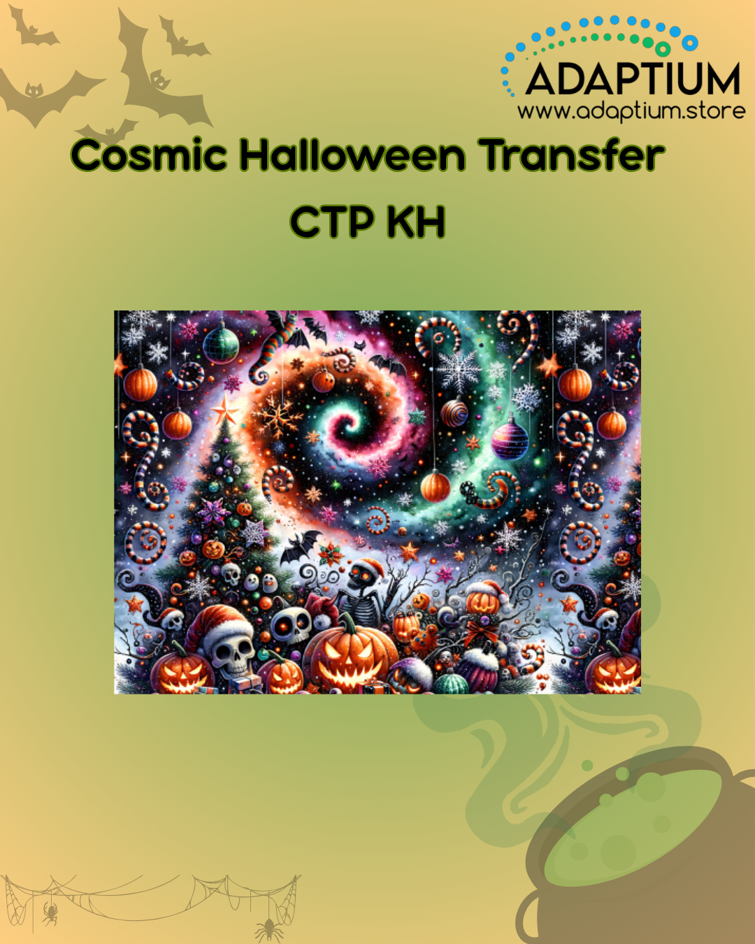 Cosmic Halloween Clay Transfers – CTP KH