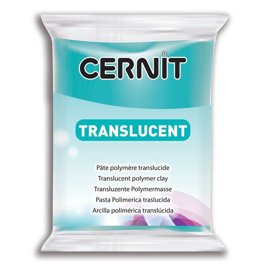 Cernit 56g Translucent 280 Blue Turquoise