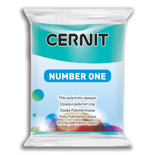 Cernit 56g Number 1 Turquoise Blue 280