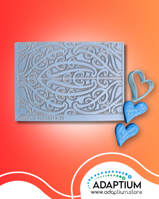 30232019-38 Texture Sheet for clay crafts