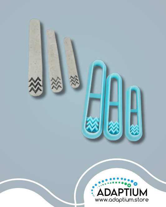 Kaokao Slim Traps Polymer Clay Cutters
