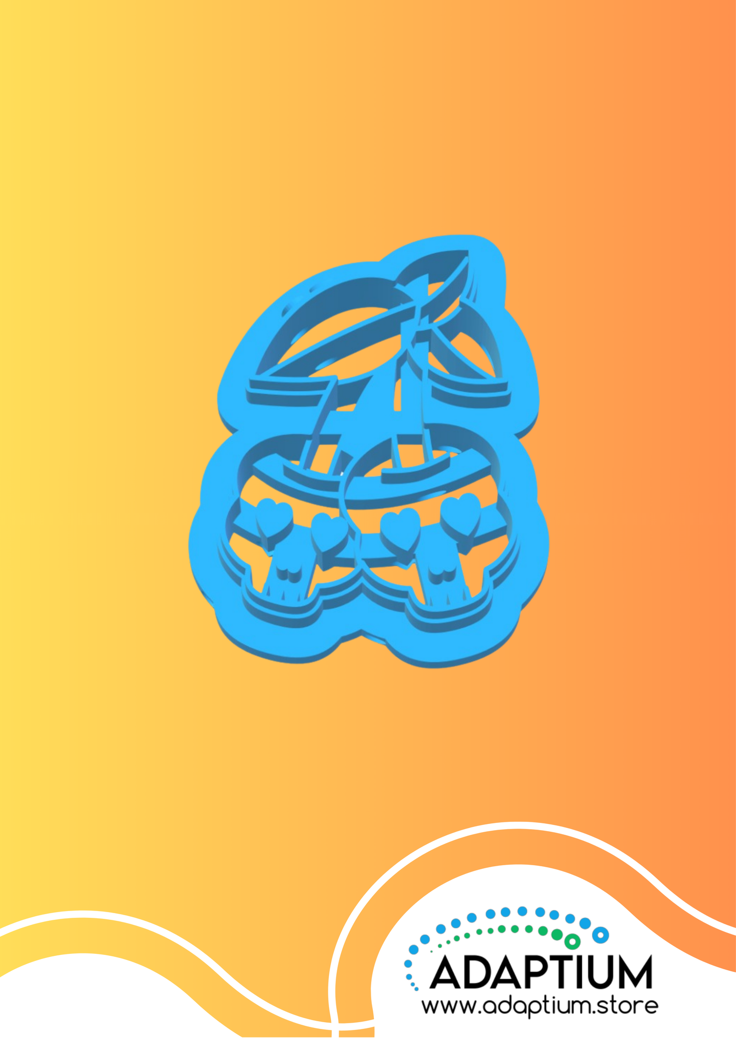 Spooky Sad Face Cutter 2 – Jack O’ Lantern Design 3DUNCH