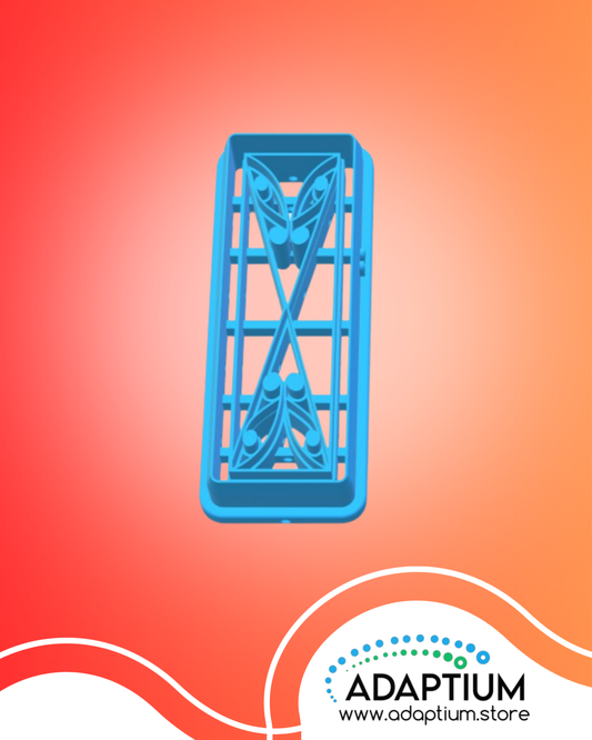 Elegant oblong design - Māori inspired cutter for Polymer Clay -KS 112