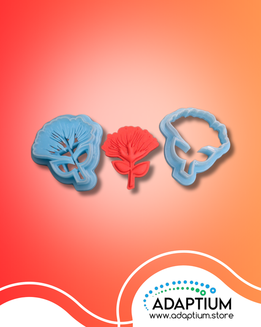Pohutukawa flower Polymer clay cutter KS 88