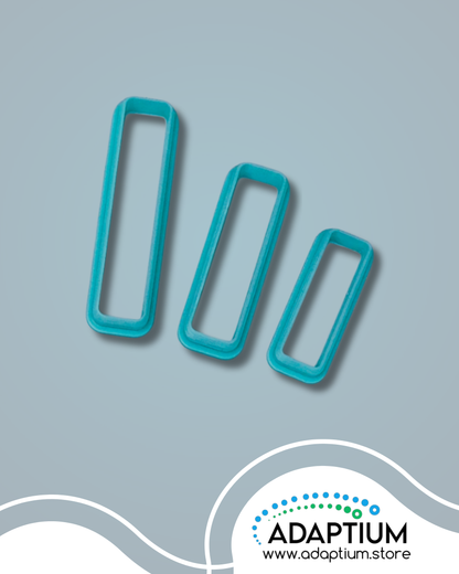 Long Thin Oblongs Polymer Clay Cutter
