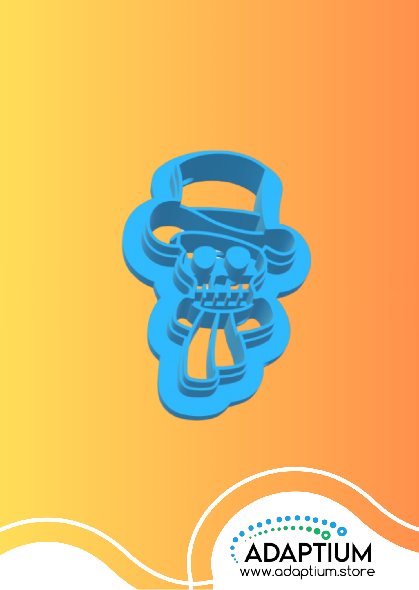 Spooky Sad Face Cutter 2 – Jack O’ Lantern Design 3DUNCH