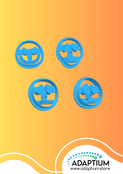 Spooky Sad Face Cutter 2 – Jack O’ Lantern Design 3DUNCH