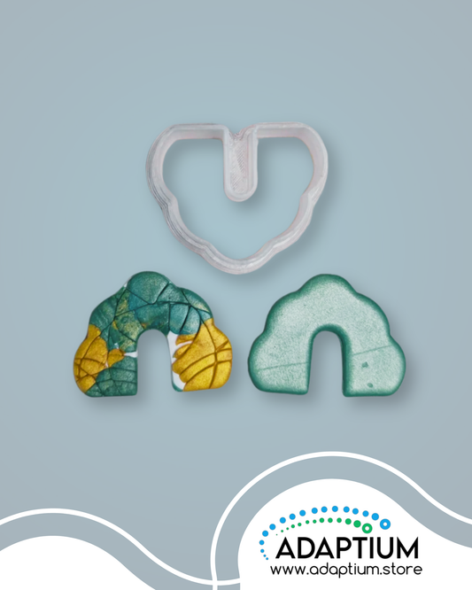 Scalloped U  Polymer Clay Cutter