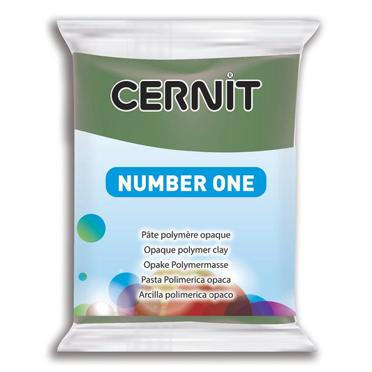 Cernit 56g Number 1 Olive 645