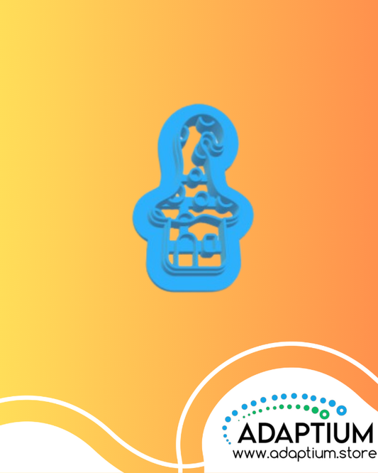 Spooky Cottage Cutter 2 – Polymer Clay Jewelry 3DUNCH