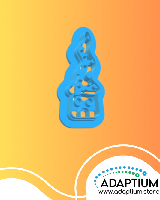 Witchy House Cutter 3 – Halloween Clay Tools 3DUNCH