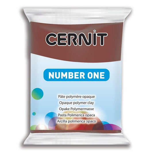 Cernit 56g Number 1 Brown 800