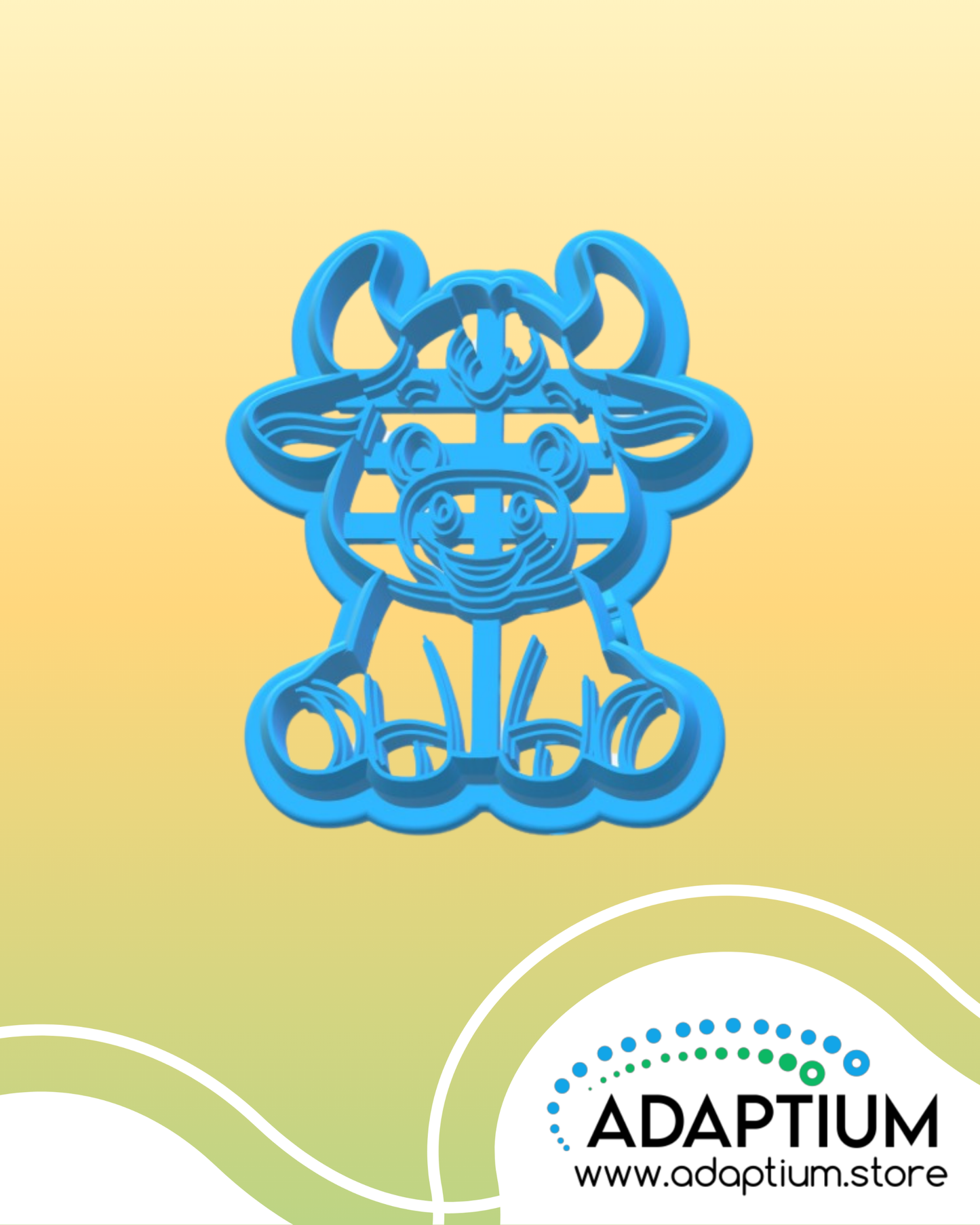 Happy Cow Cutter for Clay - KS 111-2