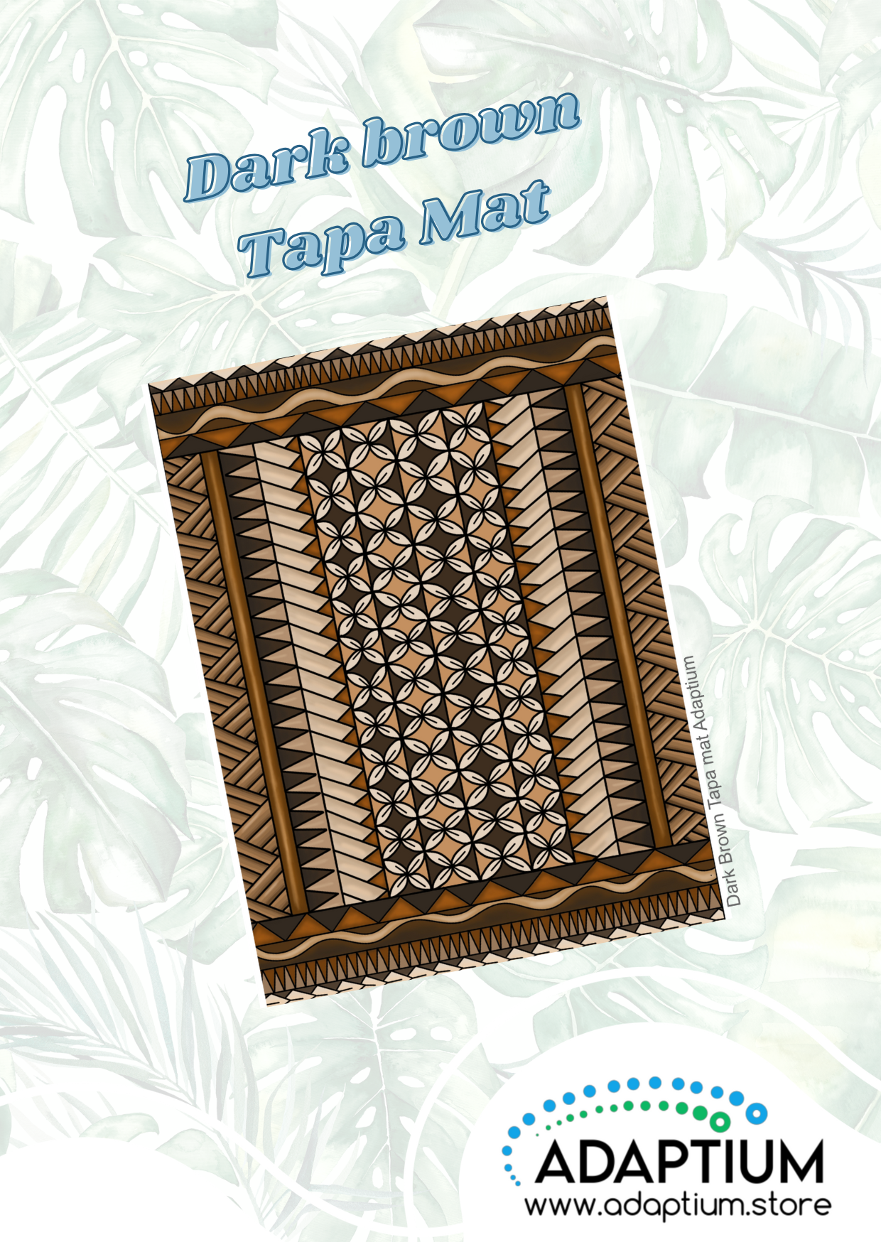Light Tan Tapa Mat – Clay Transfer Pattern Paper (CTPP)