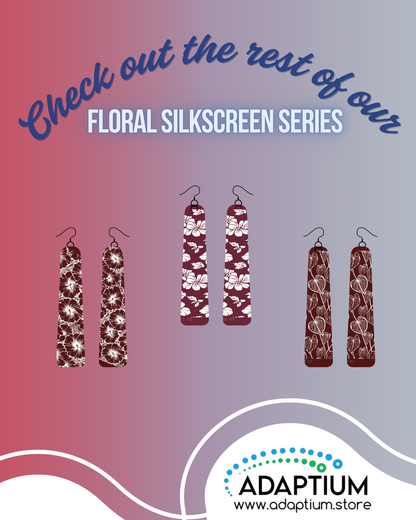 Hawaiian Floral Silkscreen - SSCRN AS 163