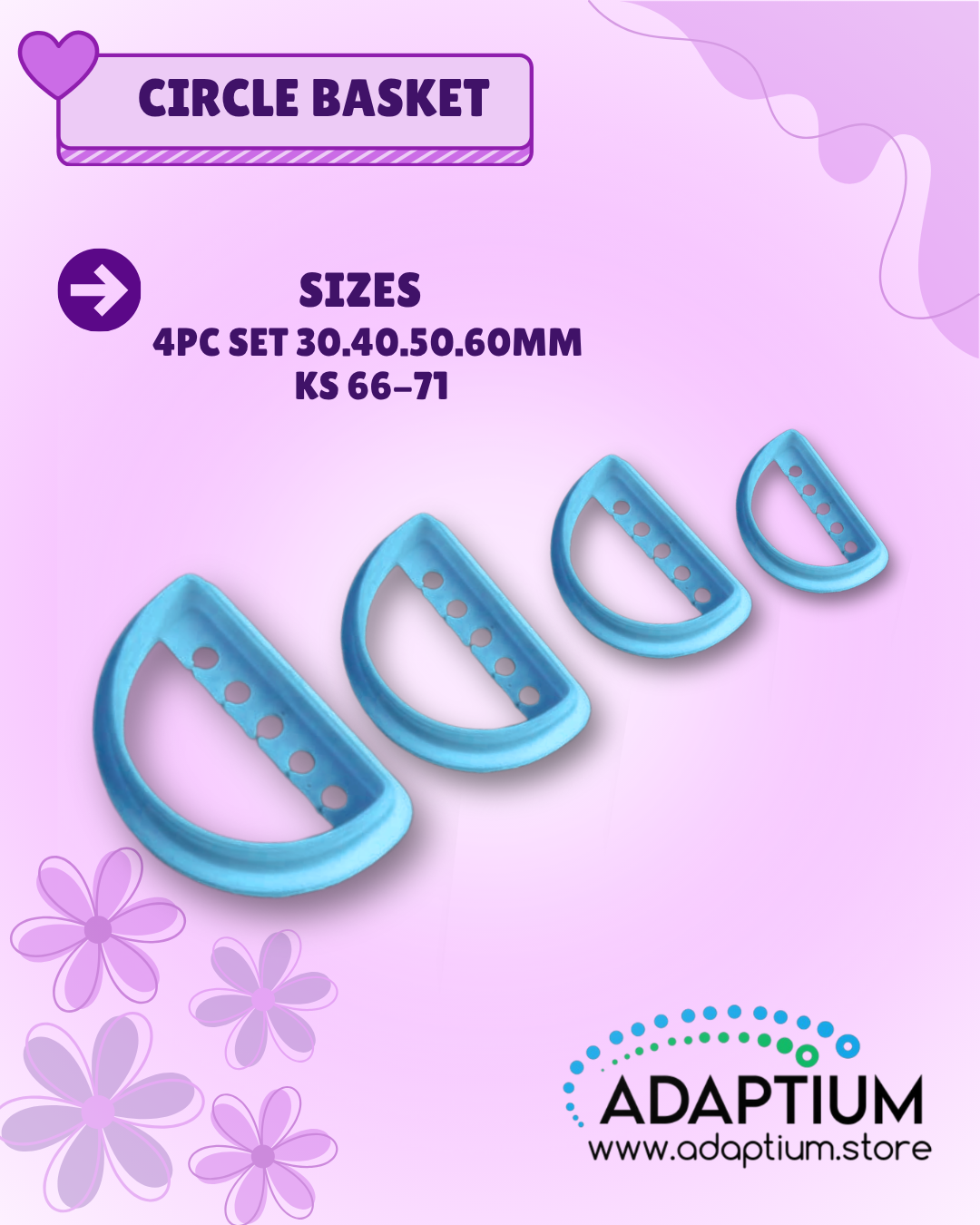 Basic Shape Resin Cutter Sets – Polymer Clay Cutters